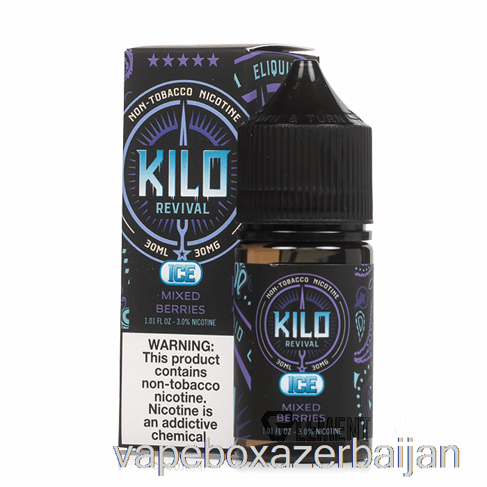 Vape Smoke ICE Mixed Berries - KILO Revival Salts - 30mL 30mg